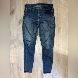 Hudson Jeans Classic Blue Denim, Skinny, High Waist size 29